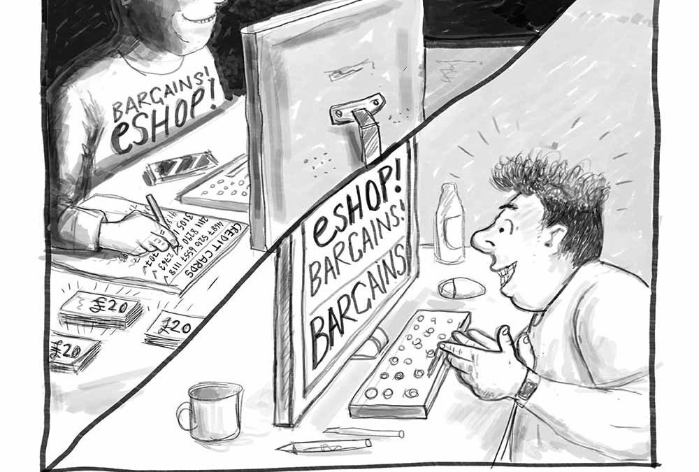 Keep your wits about you while shopping online